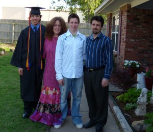 My Good Looking Family (Charlie, me, Dillon, and Jeff)