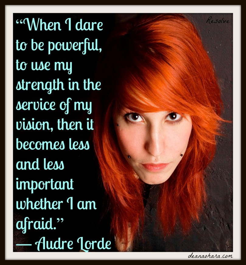 resolve - when I dare